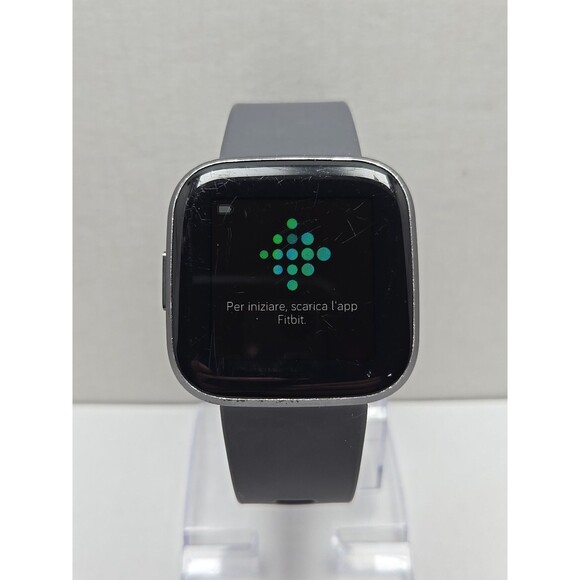 Fitbit Versa 2 Smartwatch Gray 40mm Alexa WR50M Always On Display No Charger - Picture 1 of 10